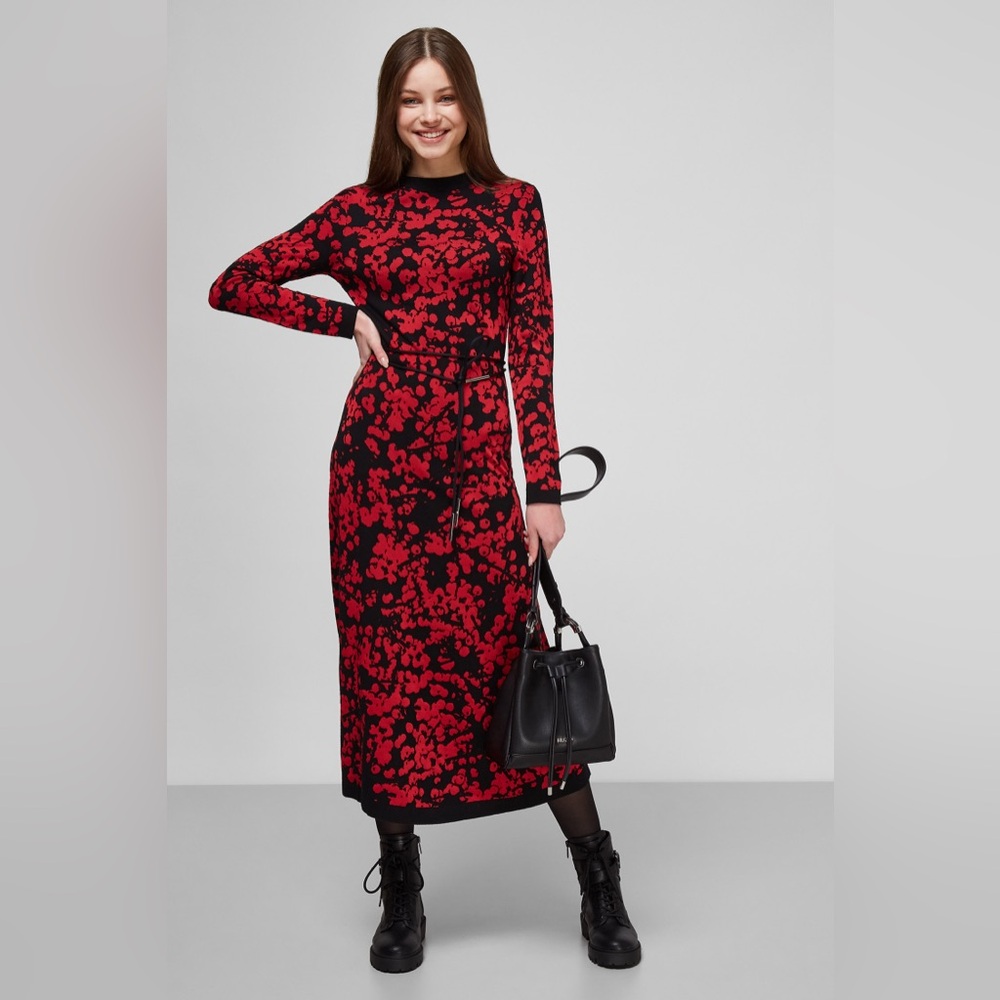 Hugo boss Maxi sweater dress medium